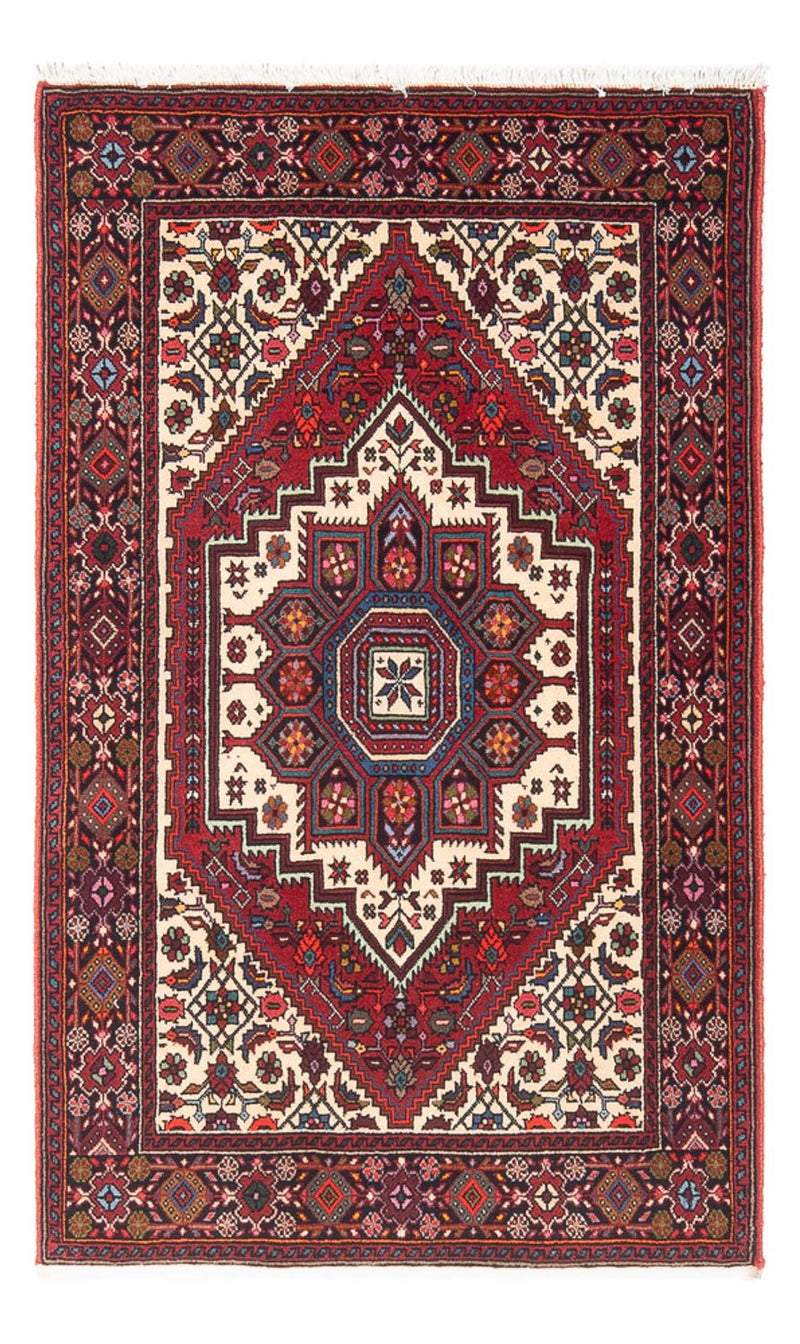 Perser Rug - Nomadic - 123 x 86 cm - cream