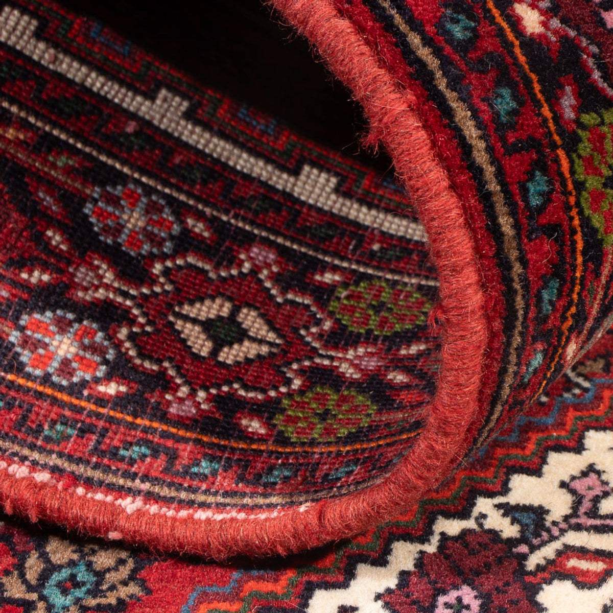 Perser Rug - Nomadic - 123 x 86 cm - cream