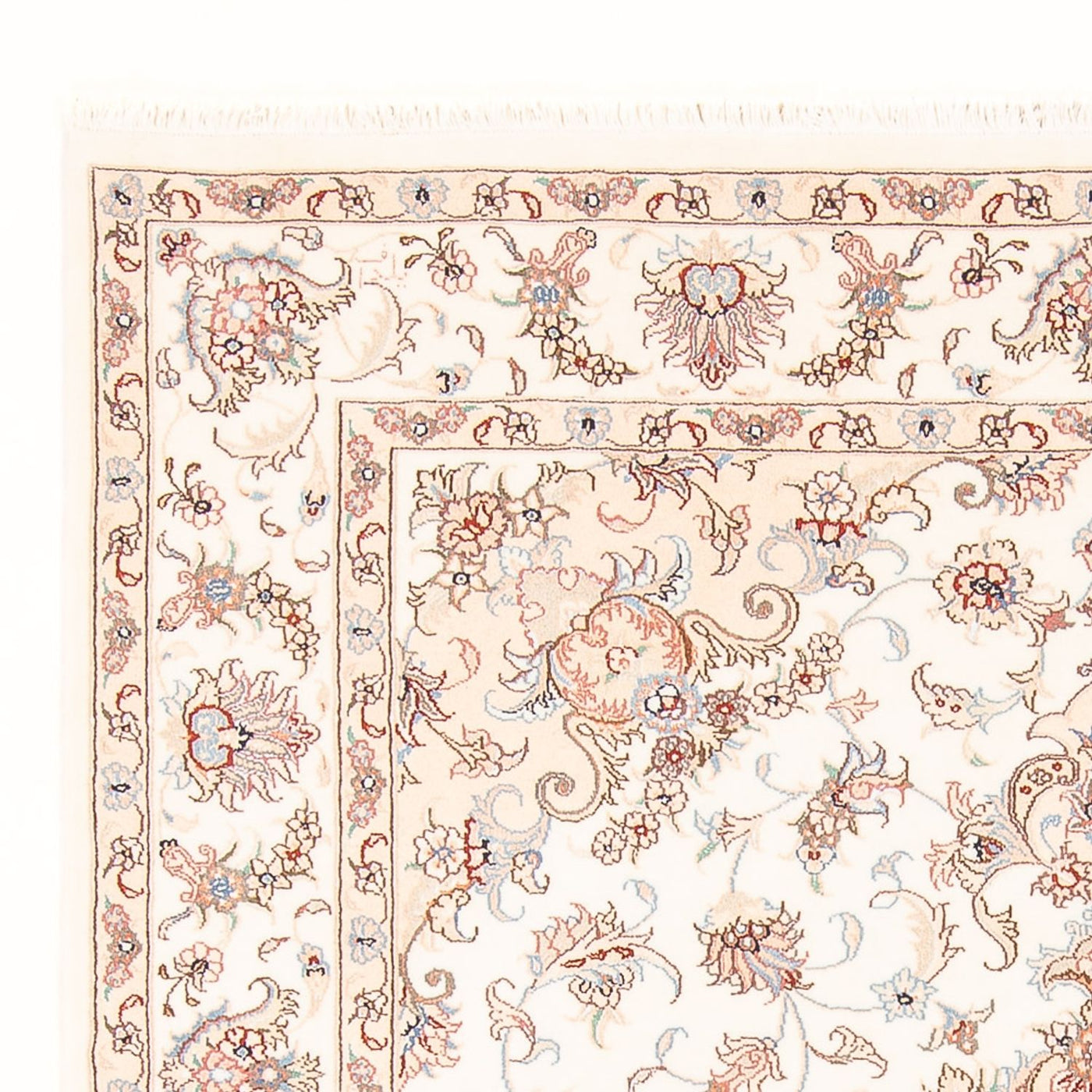 Tabriz - 50 Raj Rug 198x150cm - Persian Rugs