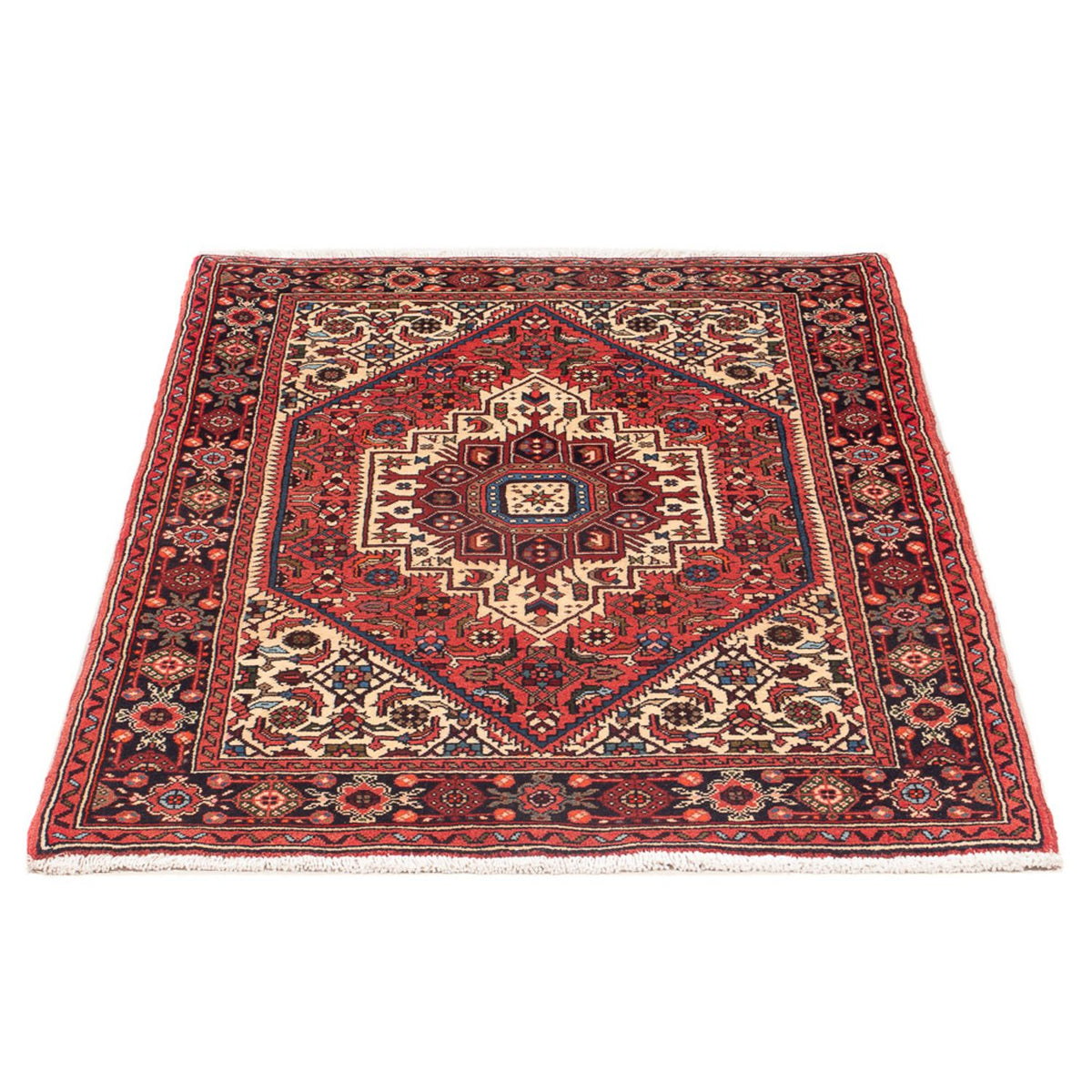 Perser Rug - Nomadic - 124 x 77 cm - cream