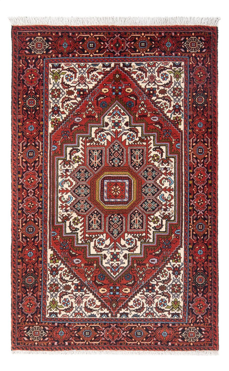 Perser Rug - Nomadic - 134 x 75 cm - cream
