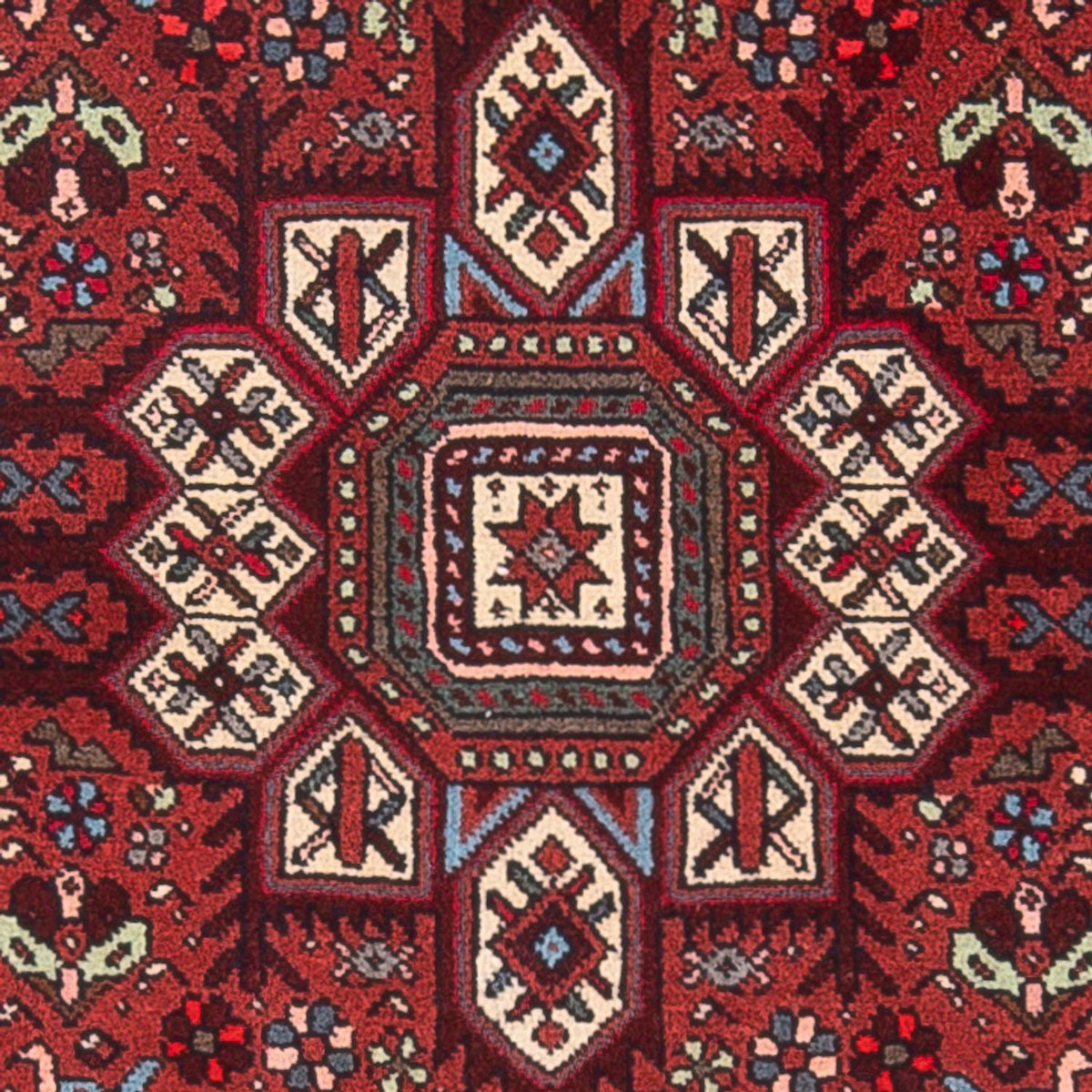 Perser Rug - Nomadic - 130 x 77 cm - red