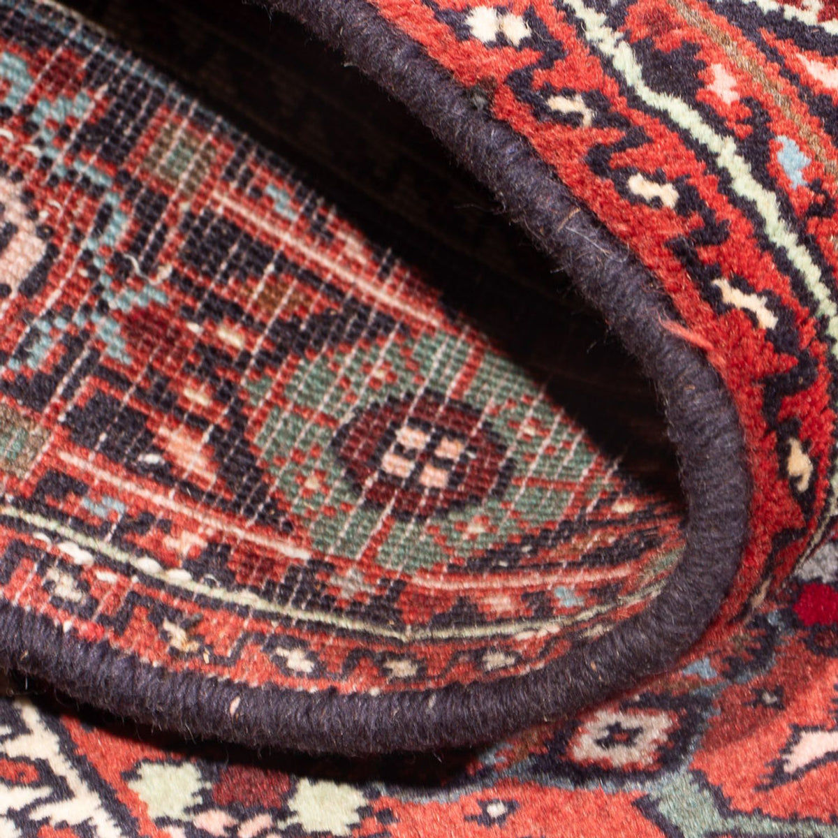 Perser Rug - Nomadic - 130 x 77 cm - red