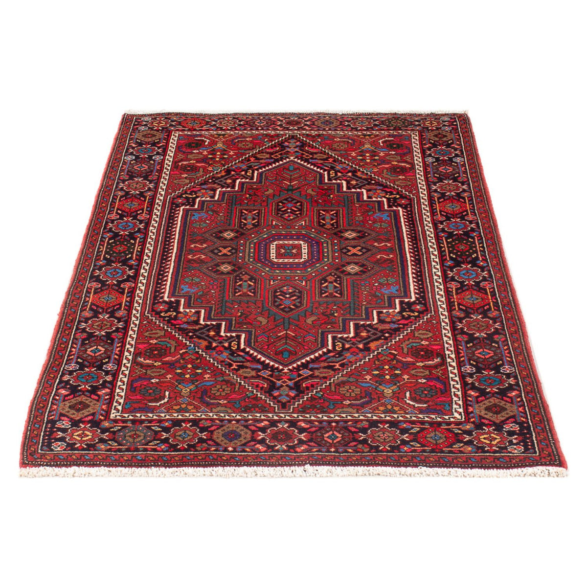 Perser Rug - Nomadic - 123 x 76 cm - red