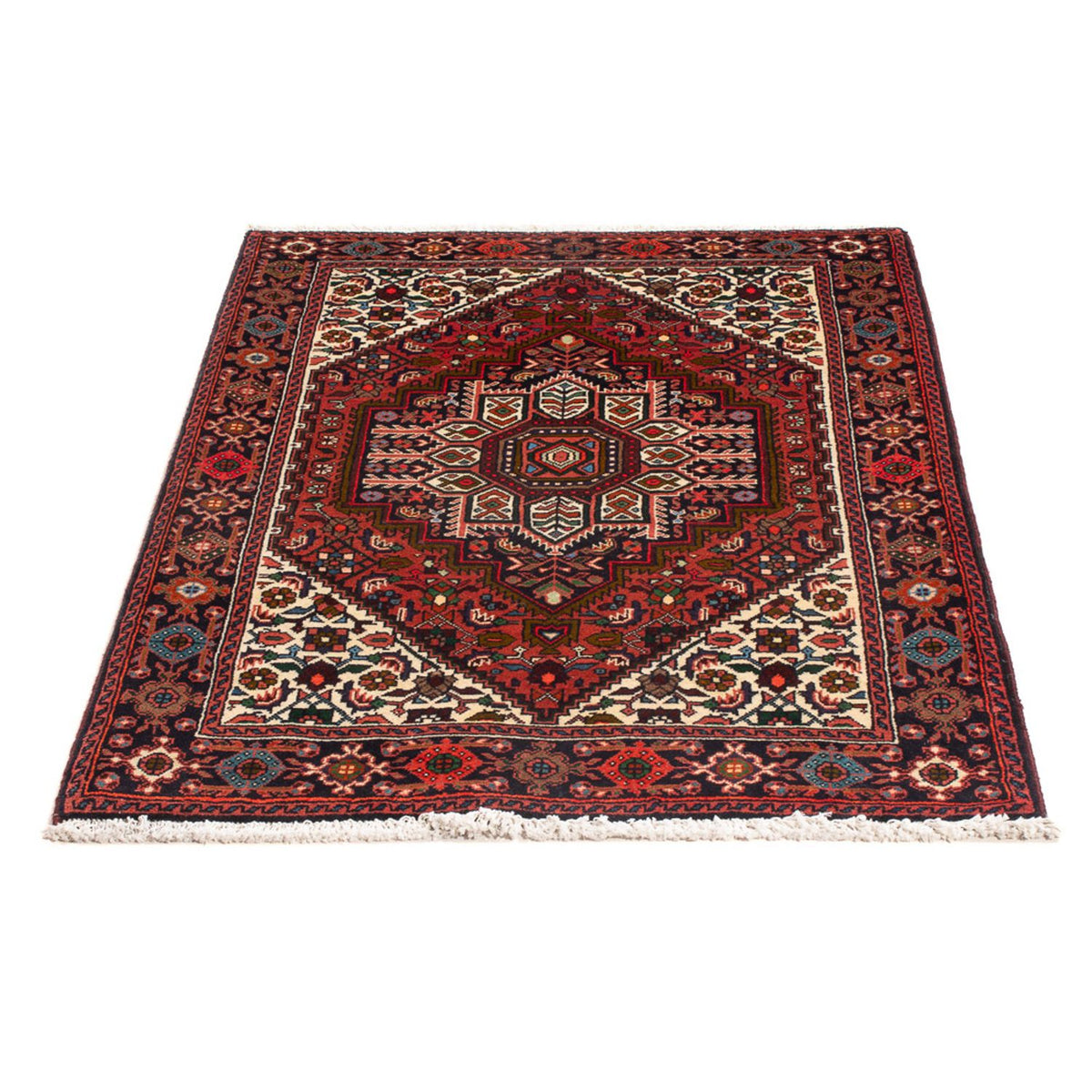 Perser Rug - Nomadic - 124 x 77 cm - dark red