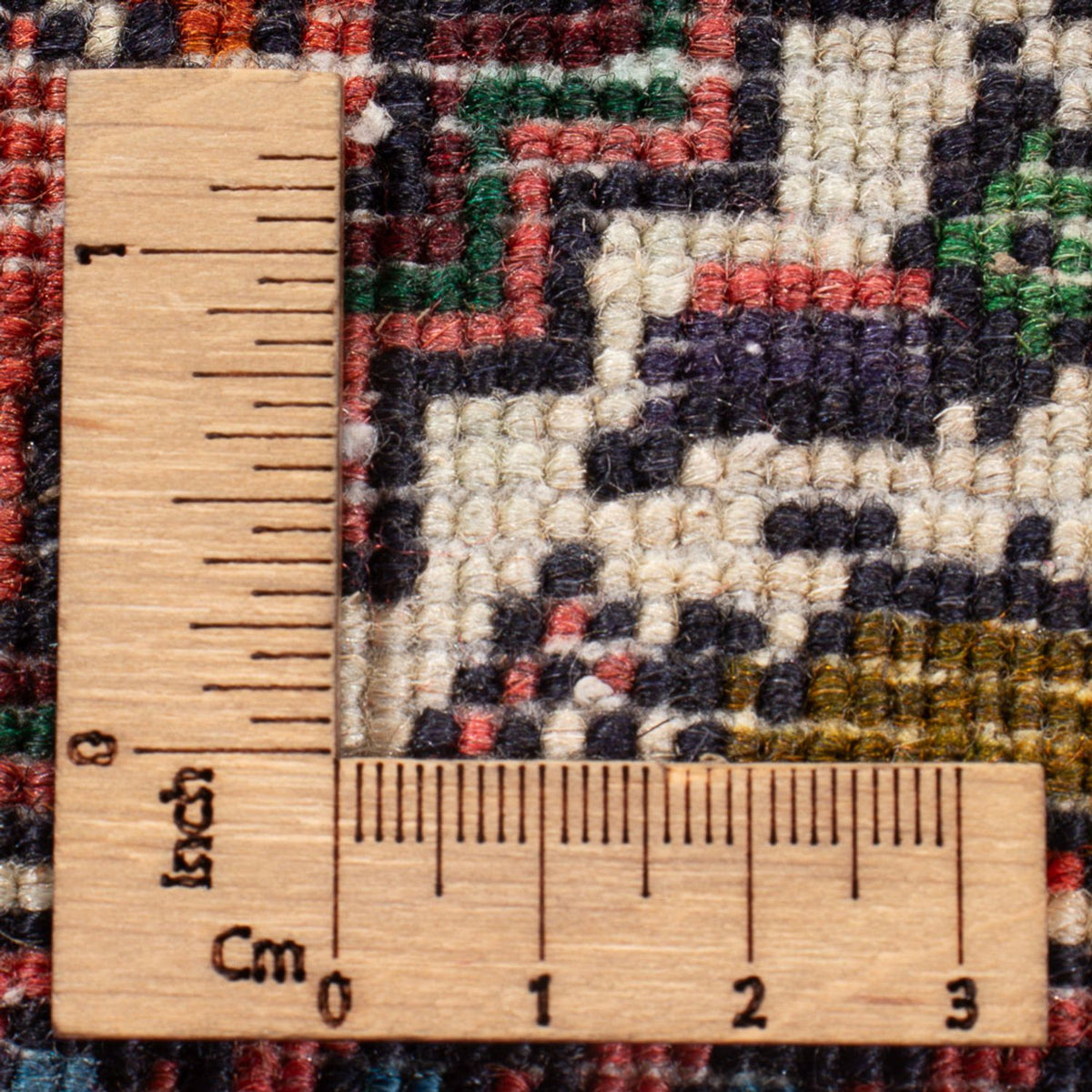 Perser Rug - Nomadic - 124 x 77 cm - dark red