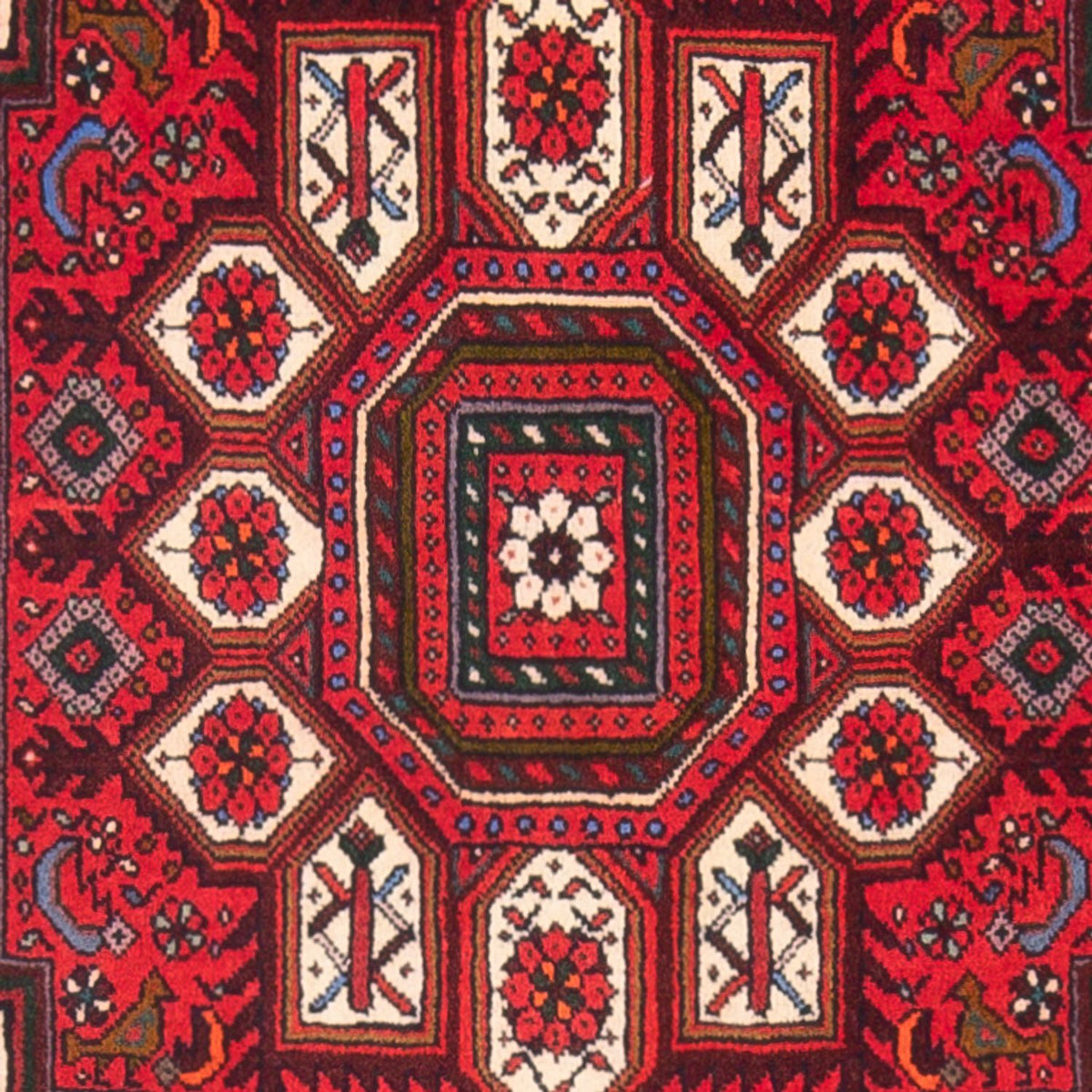 Perser Rug - Nomadic - 137 x 78 cm - red