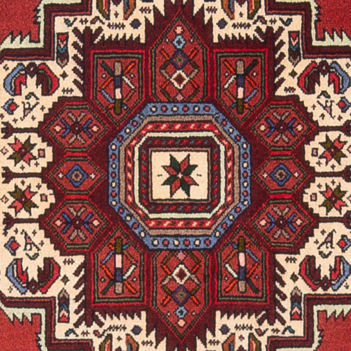 Perser Rug - Nomadic - 128 x 70 cm - cream