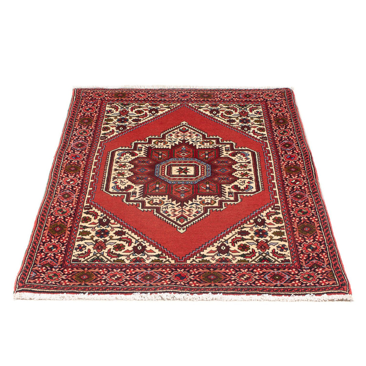 Perser Rug - Nomadic - 128 x 70 cm - cream