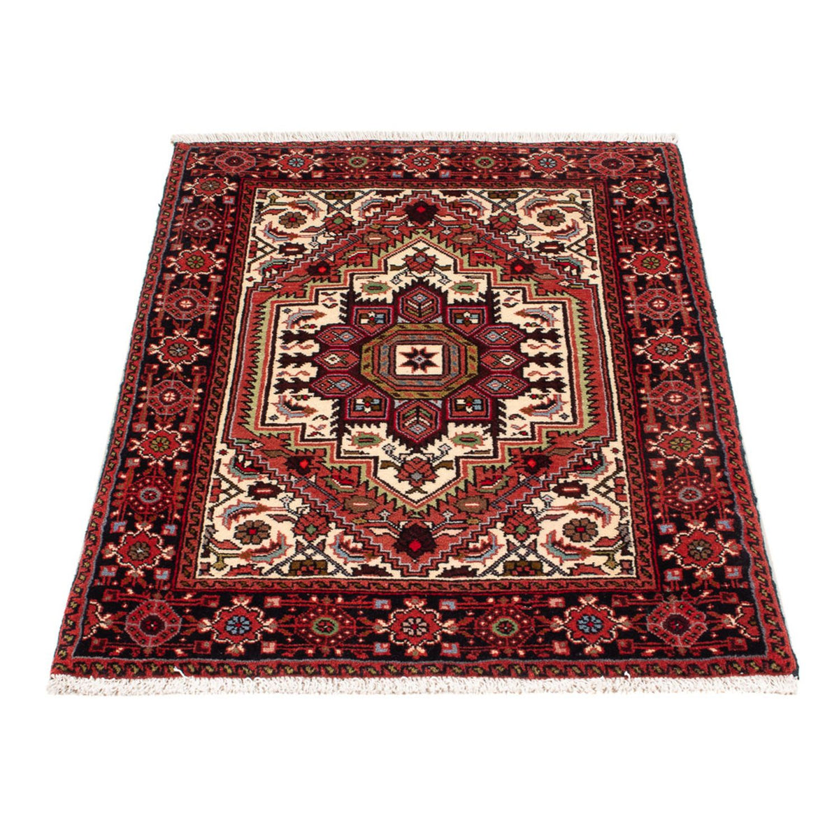 Perser Rug - Nomadic - 95 x 62 cm - cream