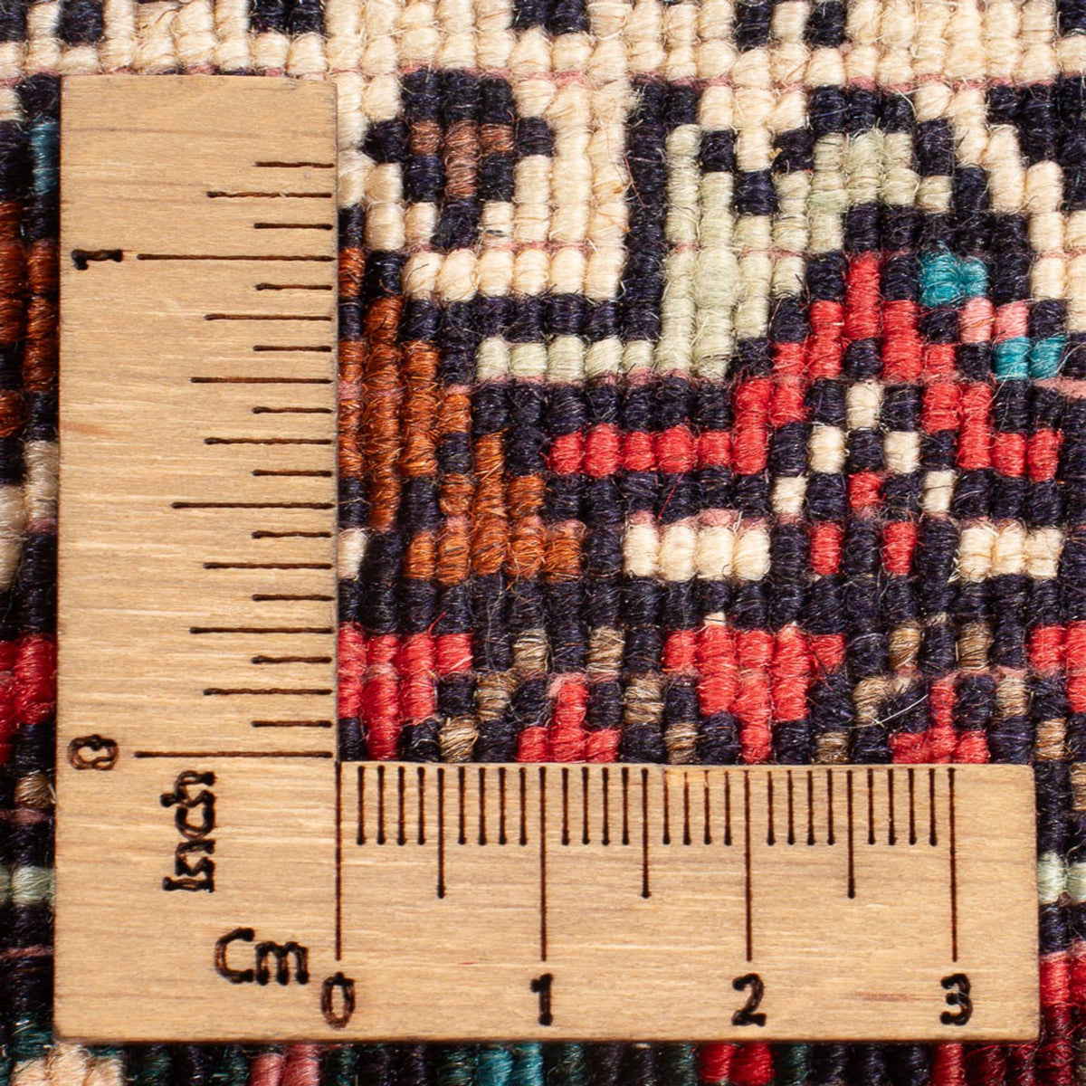 Perser Rug - Nomadic - 124 x 70 cm - cream