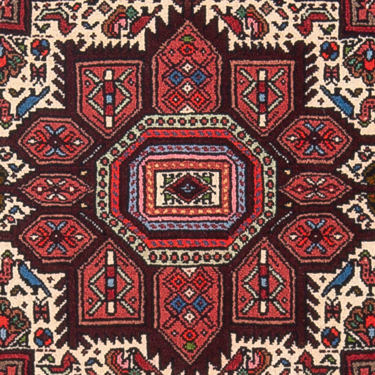 Perser Rug - Nomadic - 125 x 75 cm - cream