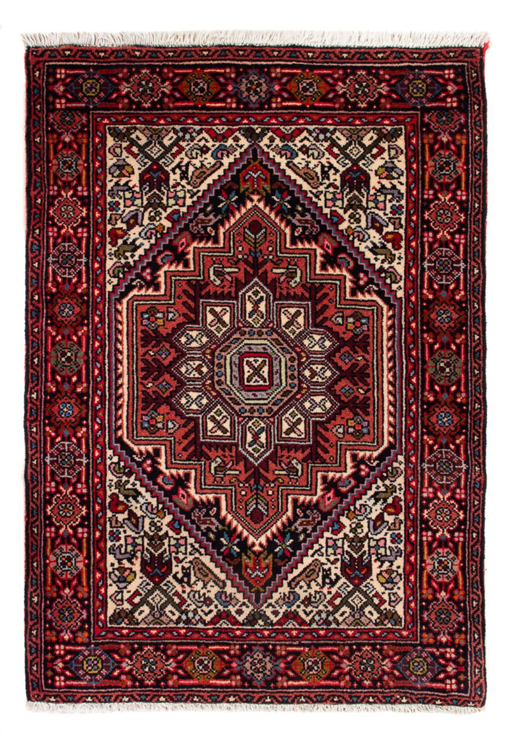 Perser Rug - Nomadic - 80 x 52 cm - cream
