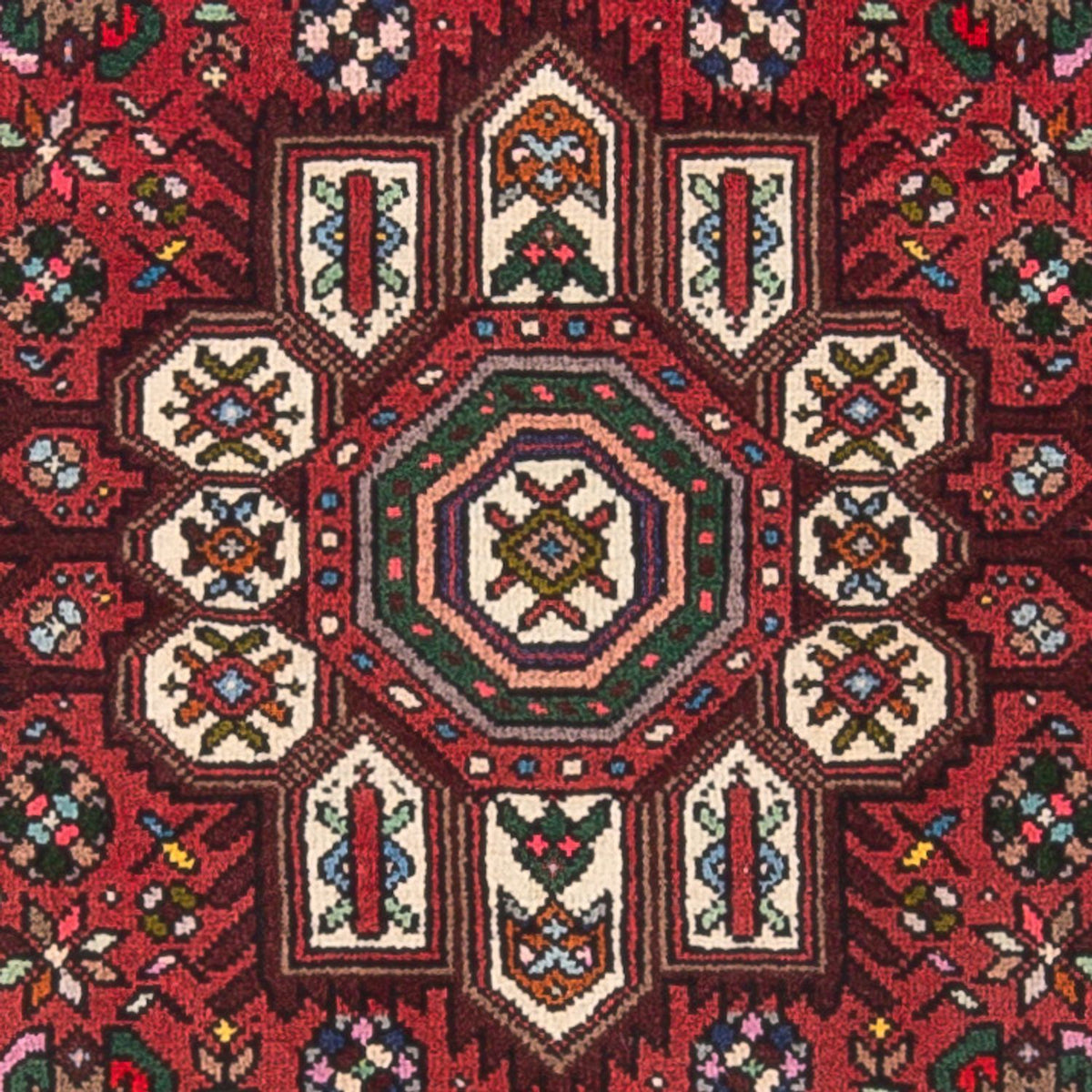 Perser Rug - Nomadic - 130 x 76 cm - red