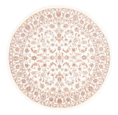 Perser Rug - Tabriz round  - 153 x 150 cm - cream