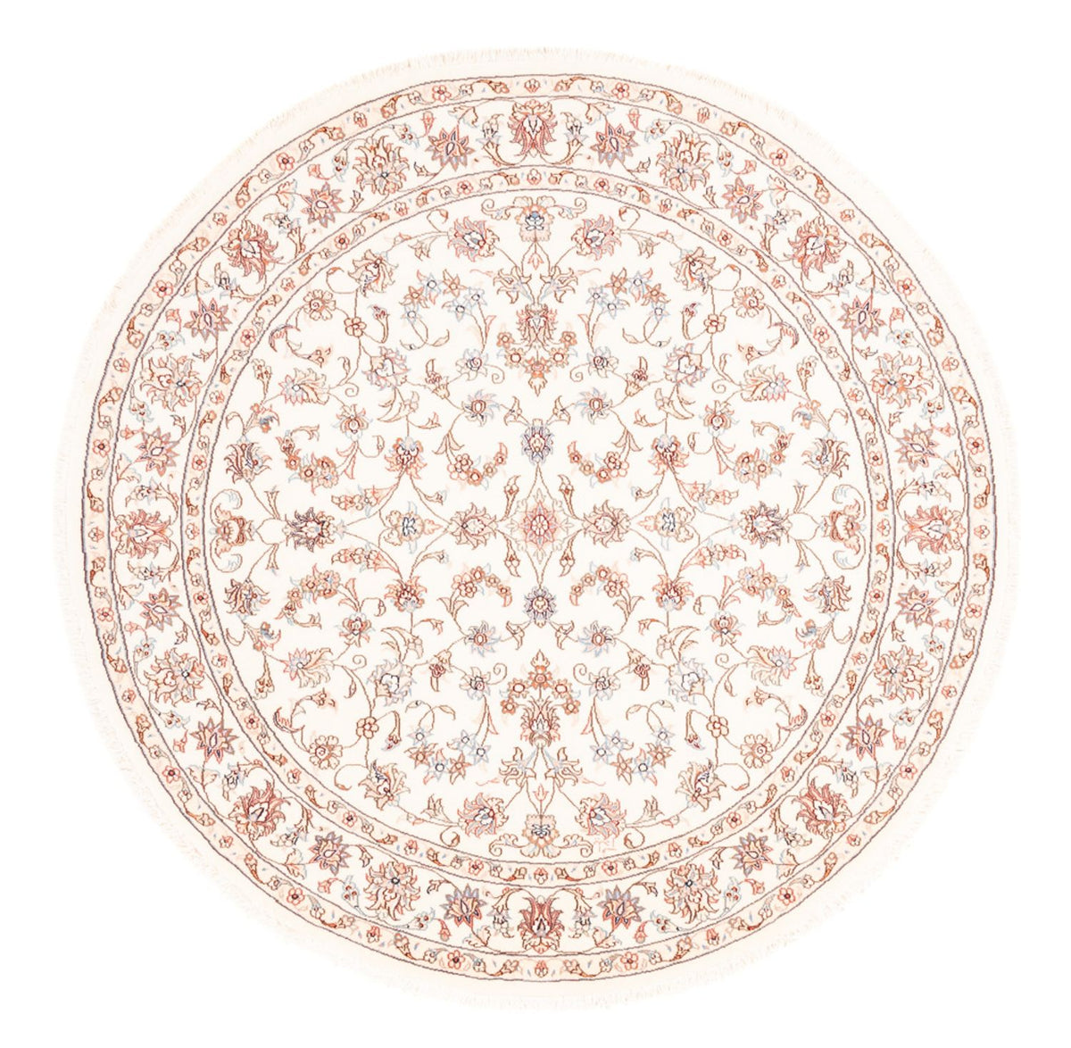 Perser Rug - Tabriz round  - 153 x 150 cm - cream