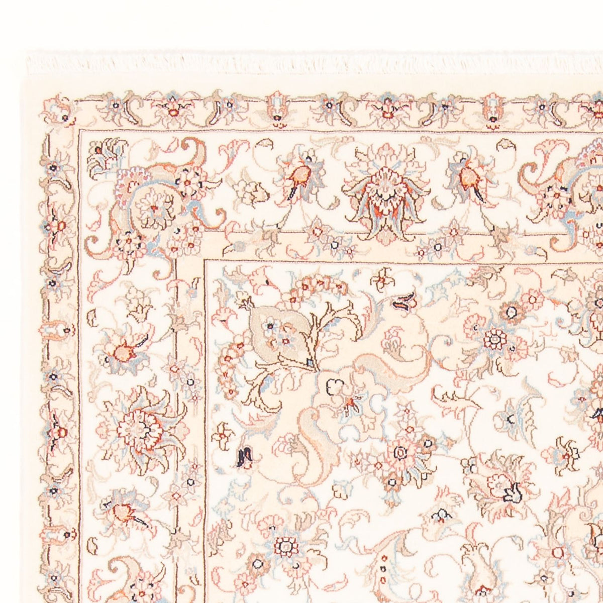 Tabriz - 50 Raj Rug 150x201cm - Persian Rugs