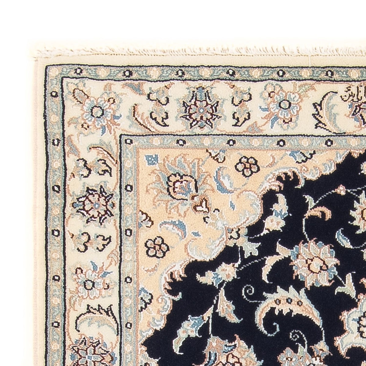 Perser Rug - Nain - Premium - 120 x 84 cm - dark blue