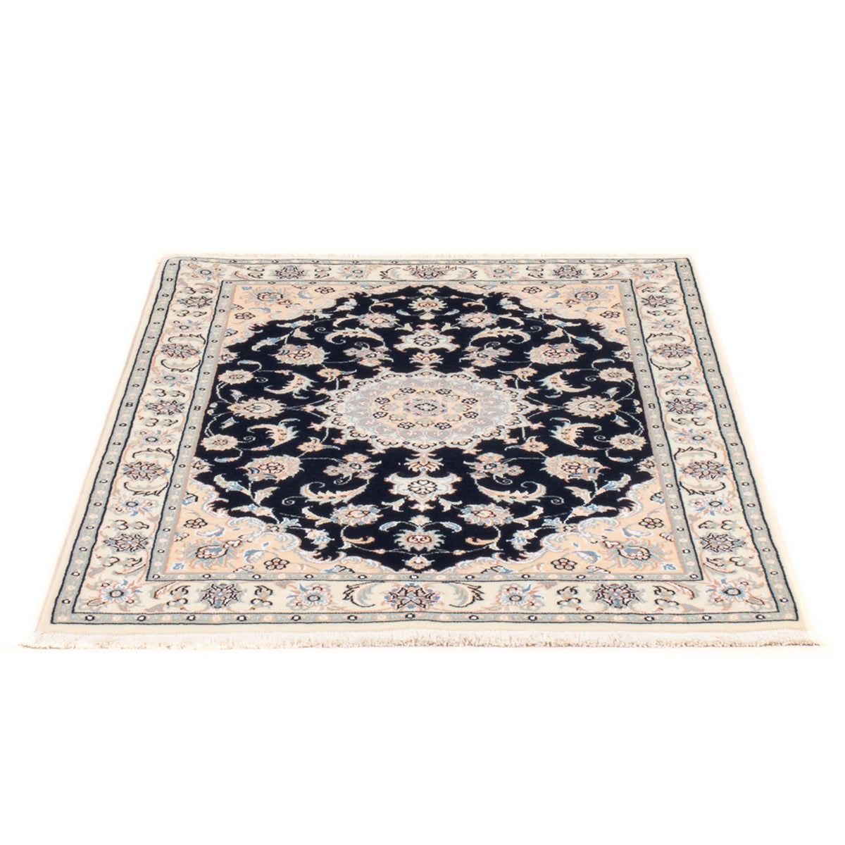 Perser Rug - Nain - Premium - 120 x 84 cm - dark blue