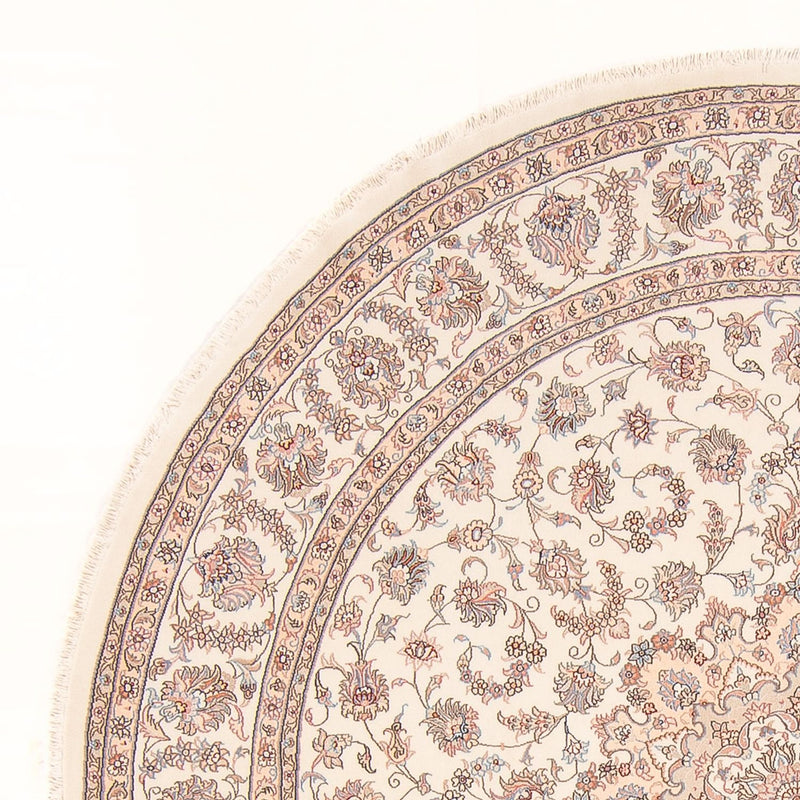 Perser Rug - Tabriz - Royal round  - 250 x 250 cm - cream