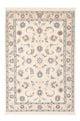 Perserteppich - Nain - Premium - 126 x 80 cm - creme