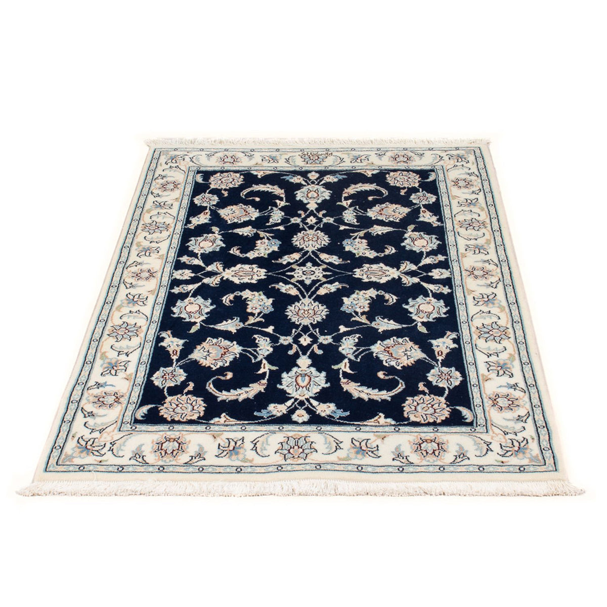 Perser Rug - Nain - Premium - 118 x 78 cm - dark blue