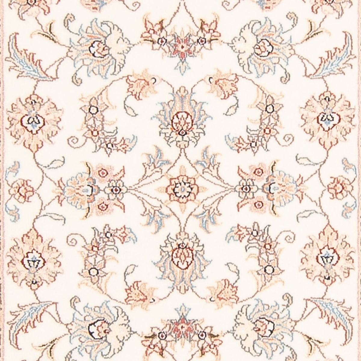 Runner Perser Rug - Tabriz - Royal - 292 x 82 cm - cream