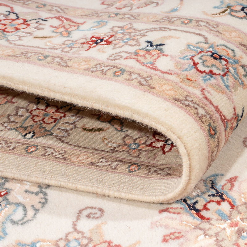 Runner Perser Rug - Tabriz - Royal - 292 x 82 cm - cream