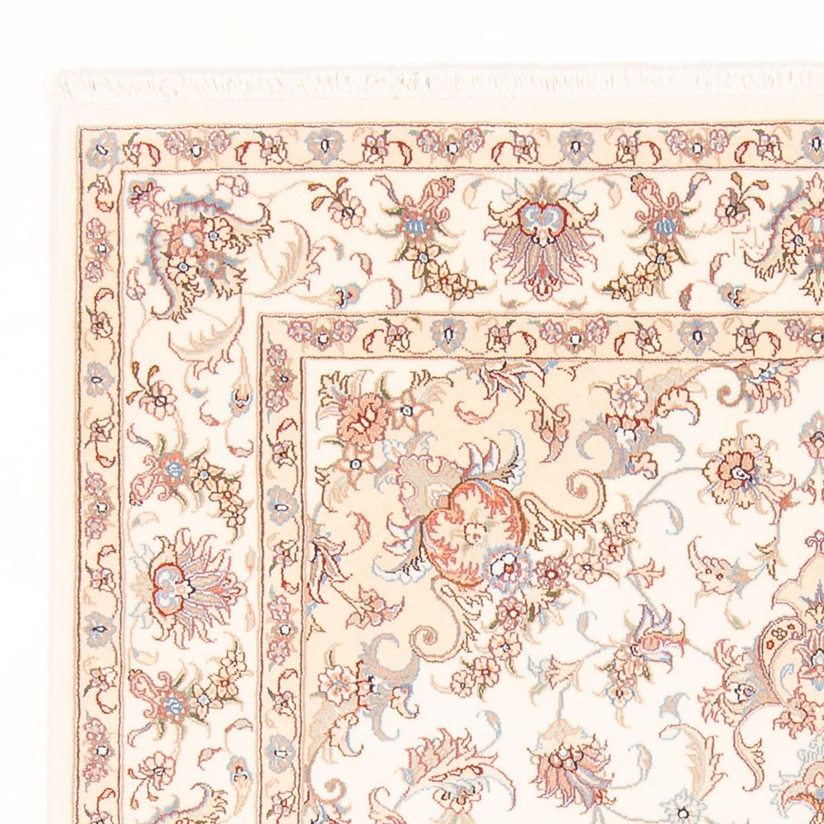 Perser Rug - Tabriz - Royal - 198 x 149 cm - cream