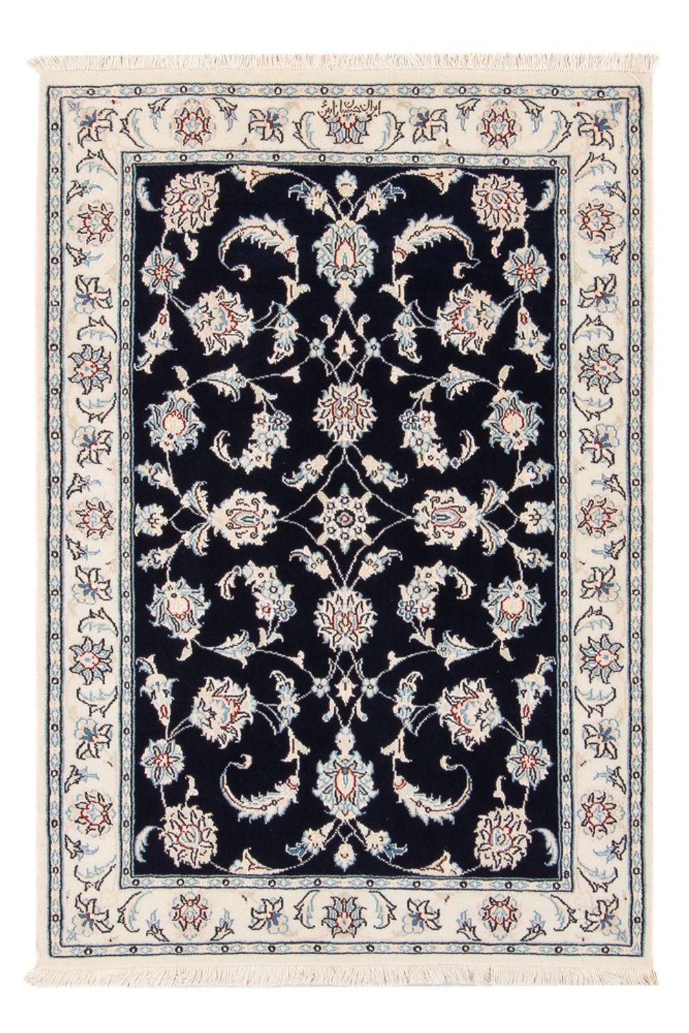 Perser Rug - Nain - Premium - 120 x 80 cm - dark blue