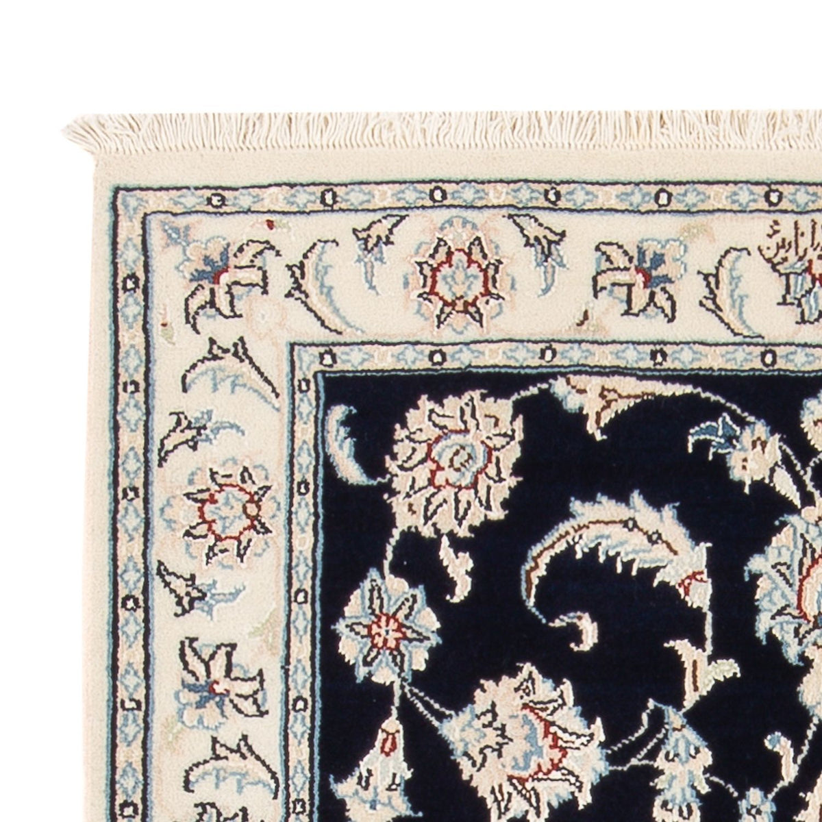 Perser Rug - Nain - Premium - 120 x 80 cm - dark blue