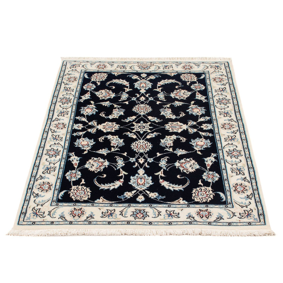 Perser Rug - Nain - Premium - 120 x 80 cm - dark blue