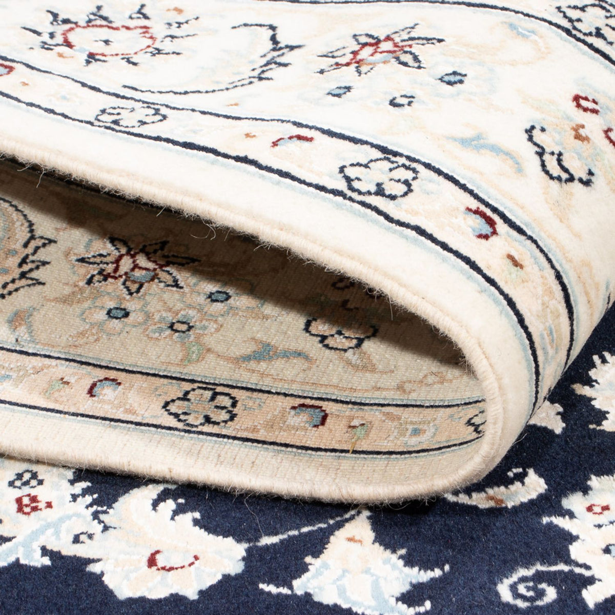 Perser Rug - Nain - Royal - 175 x 120 cm - dark blue