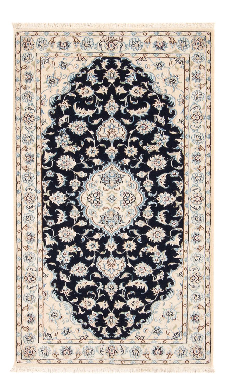 Perser Rug - Nain - Premium - 138 x 82 cm - dark blue