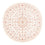 Perser Rug - Tabriz round  - 154 x 147 cm - cream
