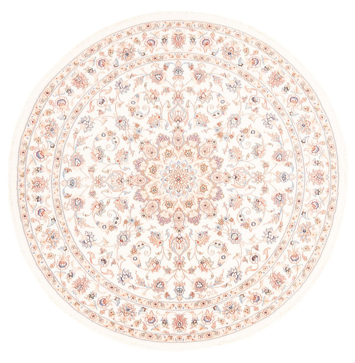 Perser Rug - Tabriz round  - 151 x 146 cm - cream