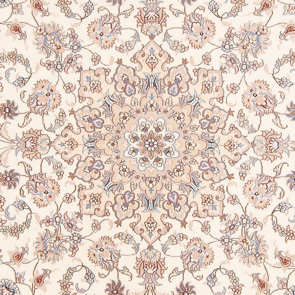 Perser Rug - Tabriz - Royal round  - 202 x 196 cm - cream
