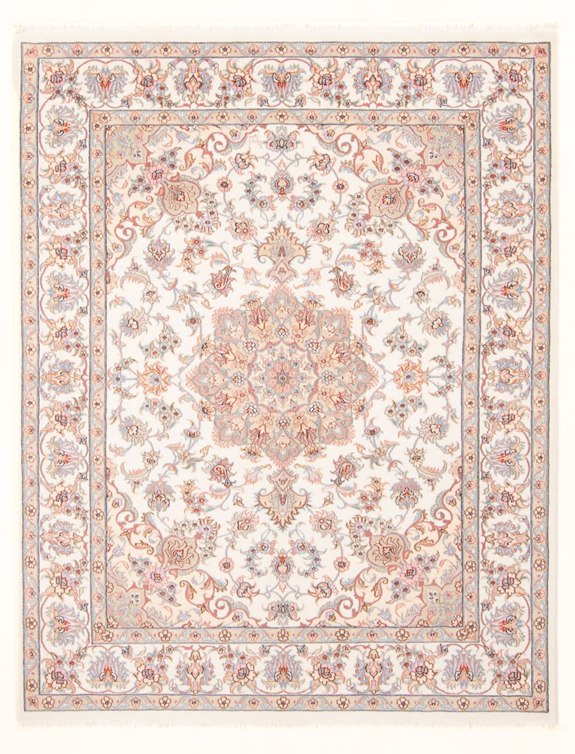 Perser Rug - Tabriz - Royal - 198 x 152 cm - cream