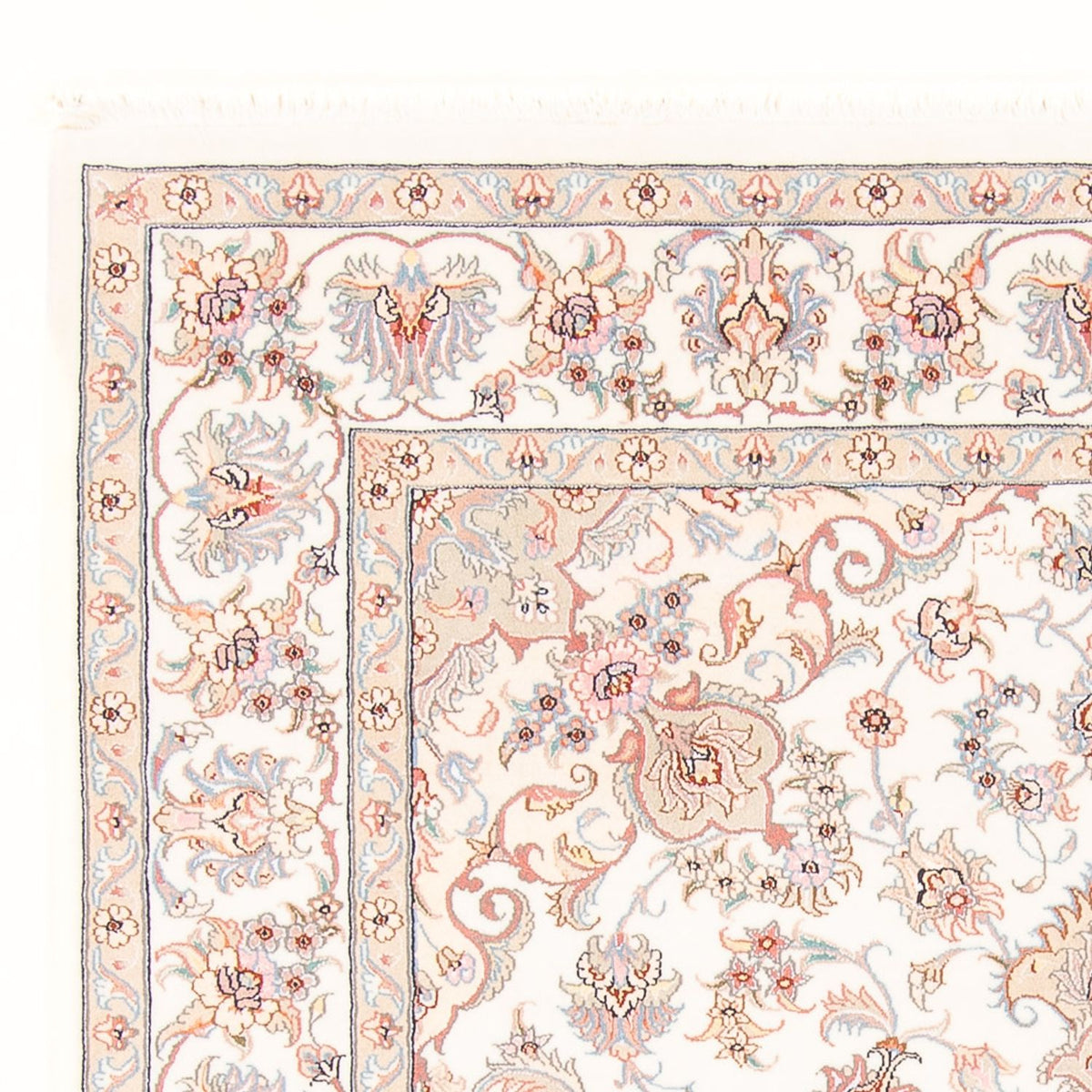 Perser Rug - Tabriz - Royal - 198 x 152 cm - cream