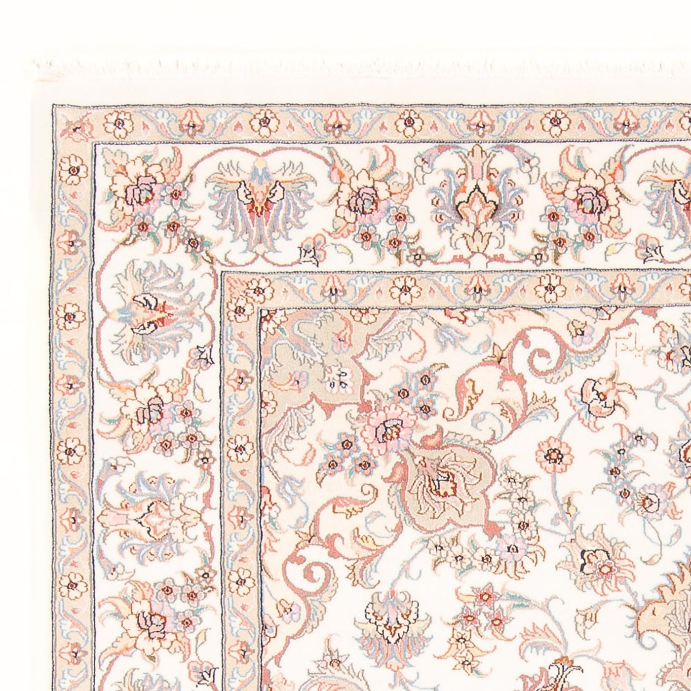 Tabriz - 50 Raj Rug 198x152cm - Persian Rugs