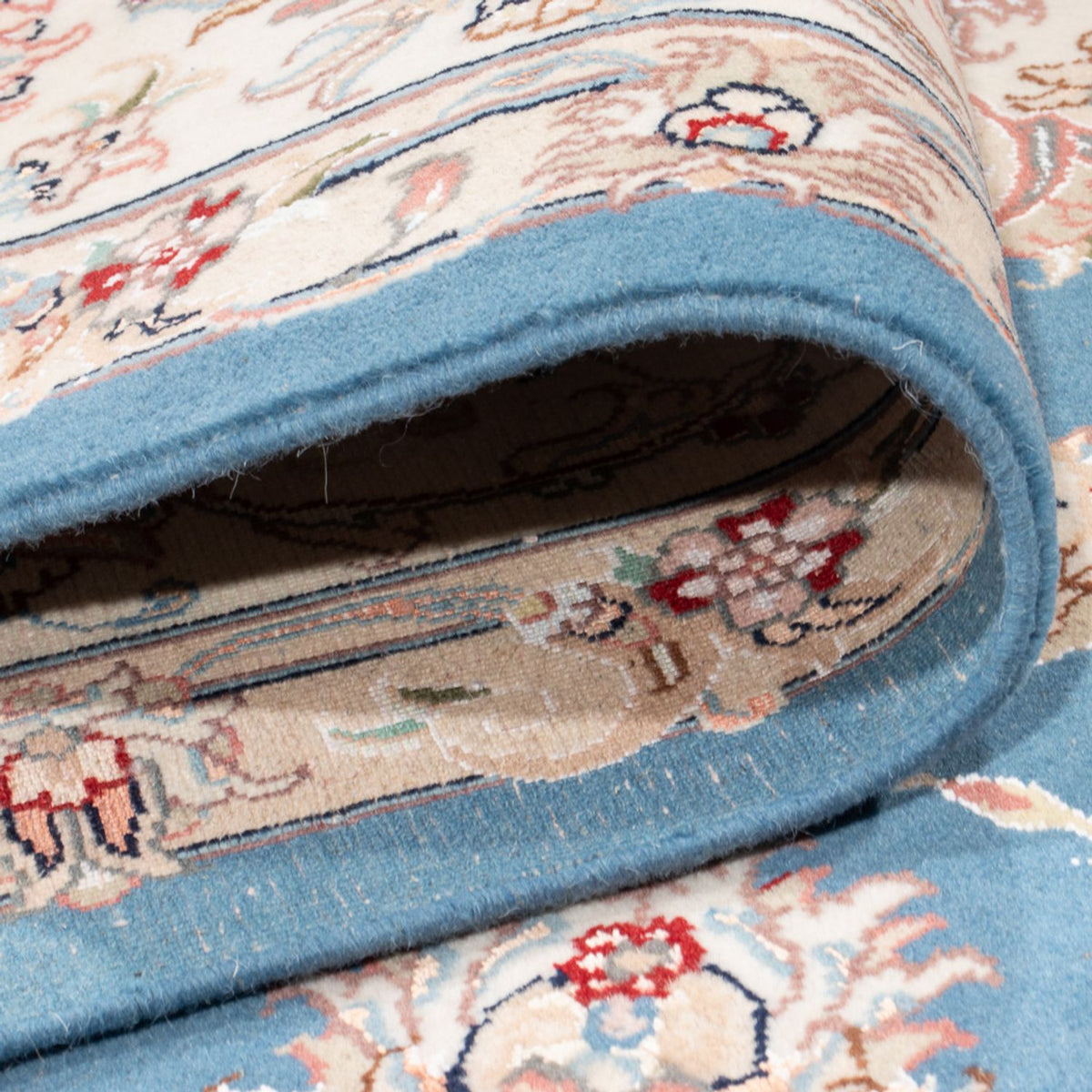 Perser Rug - Tabriz - Royal - 300 x 200 cm - light blue