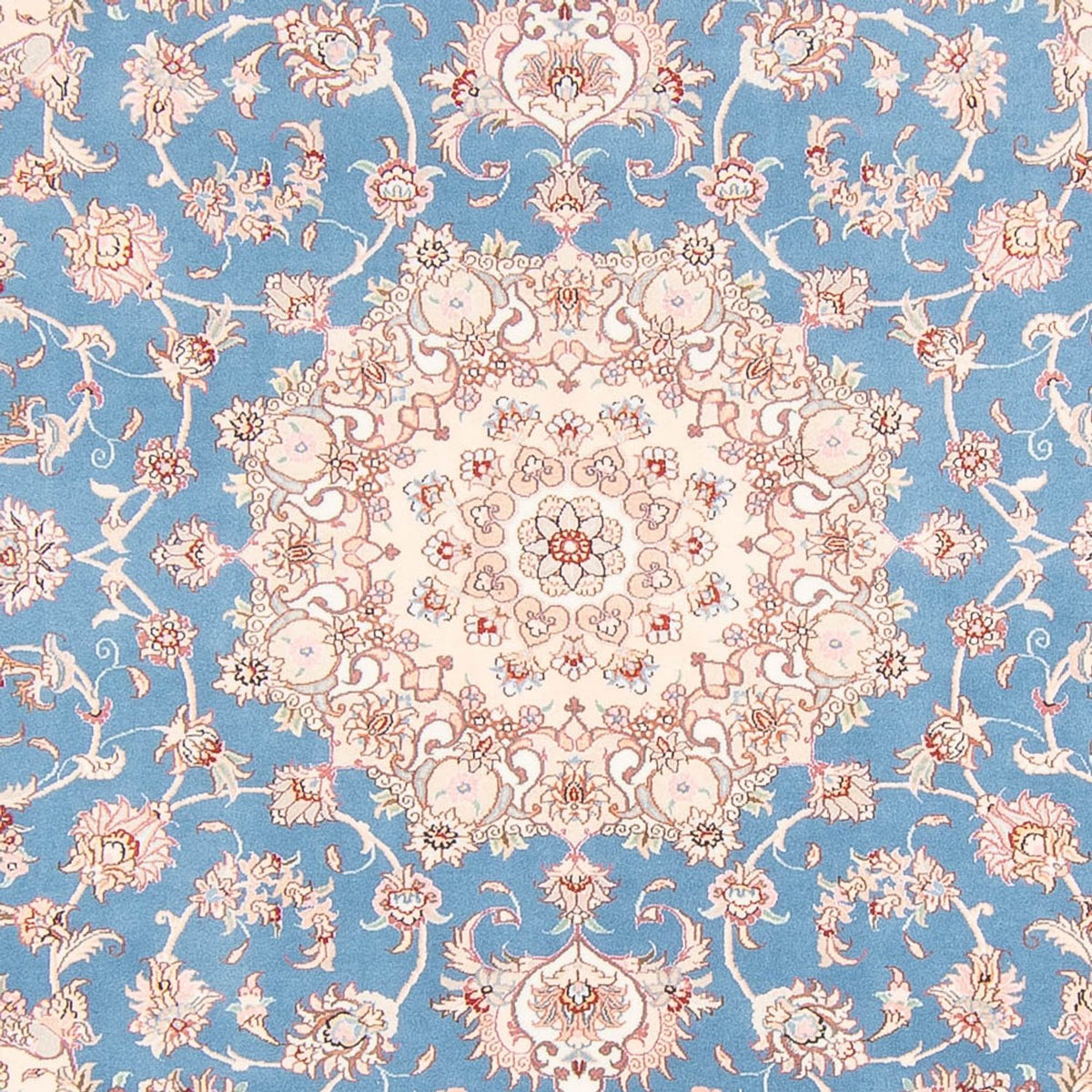 Perser Rug - Tabriz - Royal - 253 x 197 cm - light blue