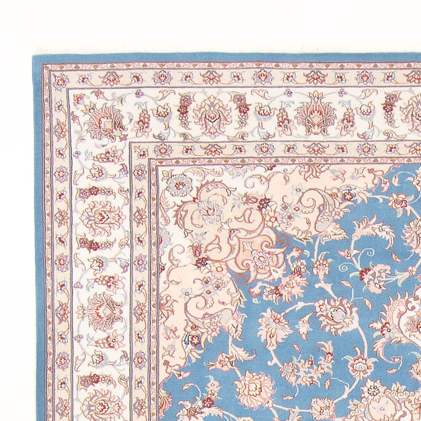 Tabriz - 50 Raj Rug 253x197cm - Persian Rugs