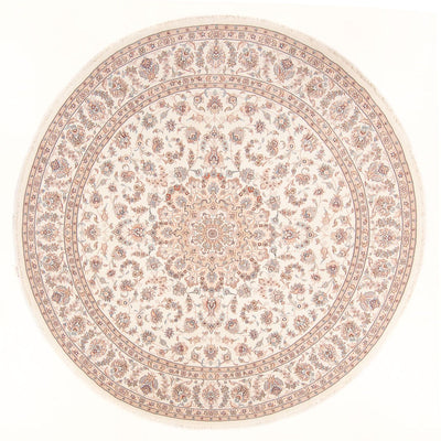 Perser Rug - Tabriz - Royal round  - 248 x 248 cm - cream