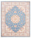 Perser Rug - Tabriz - Royal - 251 x 200 cm - light blue
