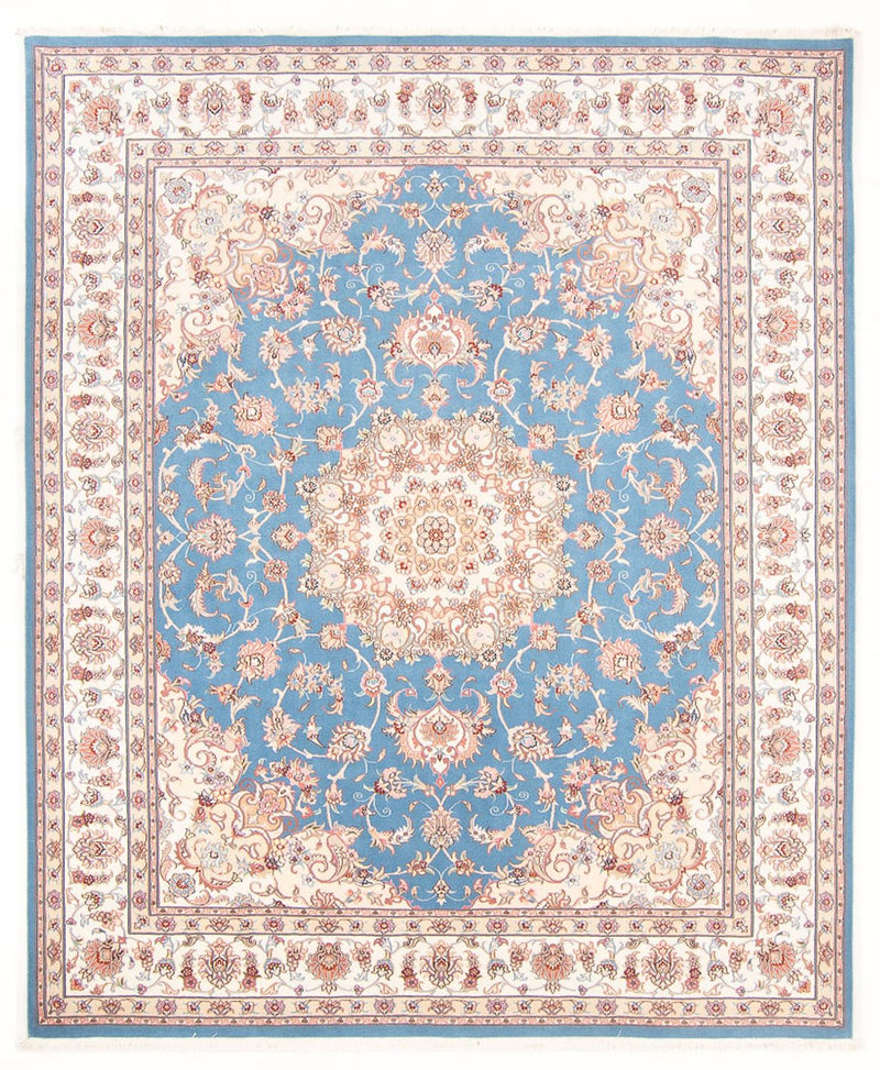 Perser Rug - Tabriz - Royal - 251 x 200 cm - light blue