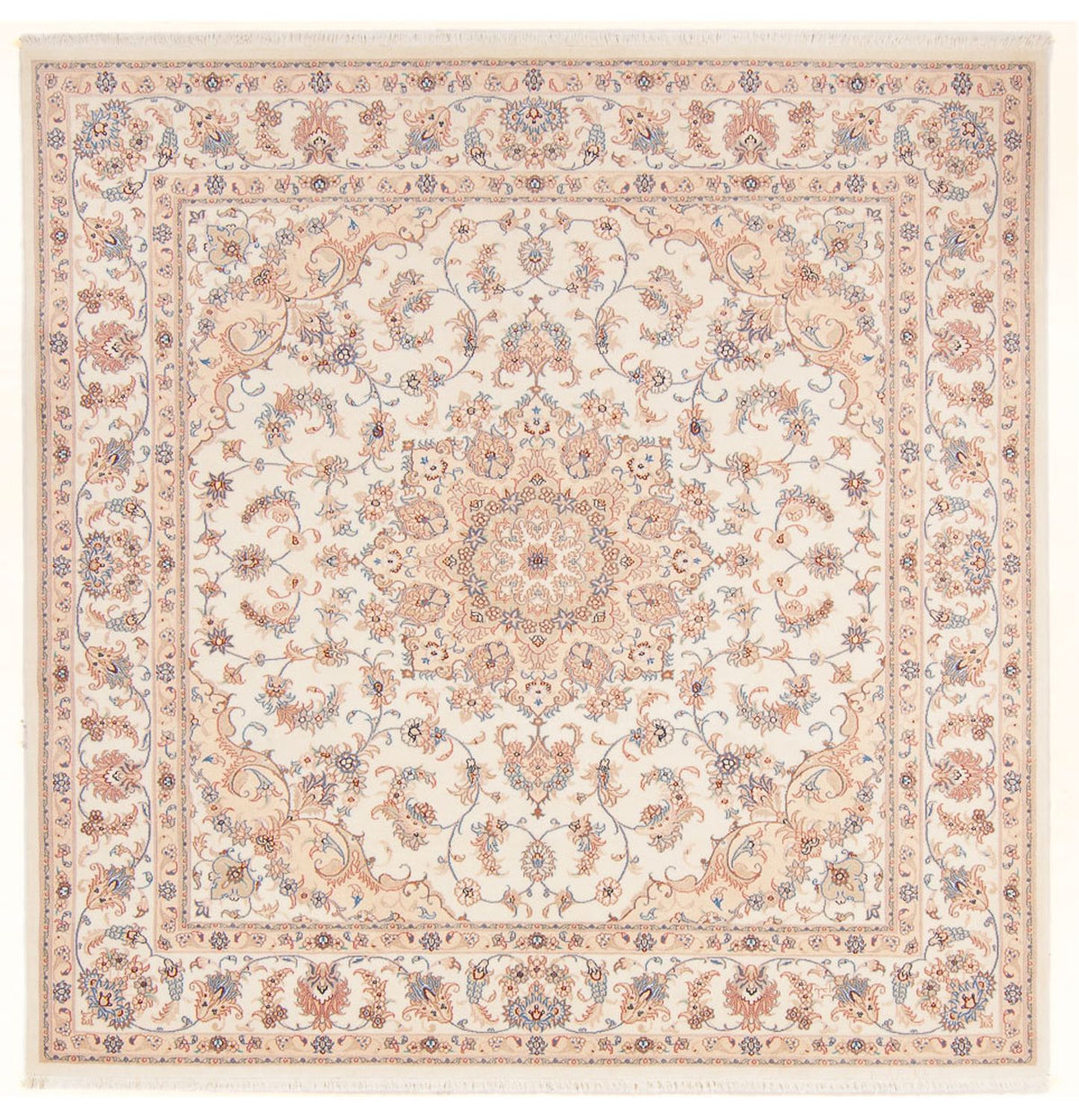 Perser Rug - Tabriz - Royal square  - 211 x 198 cm - cream