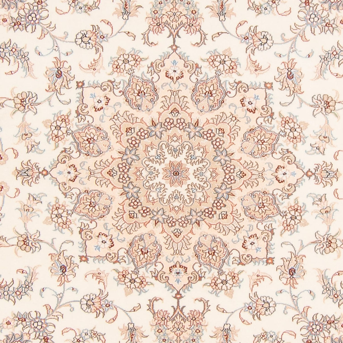 Perser Rug - Tabriz - Royal square  - 208 x 197 cm - cream