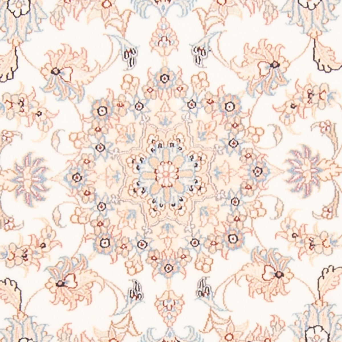 Runner Perser Rug - Tabriz - Royal - 254 x 81 cm - cream