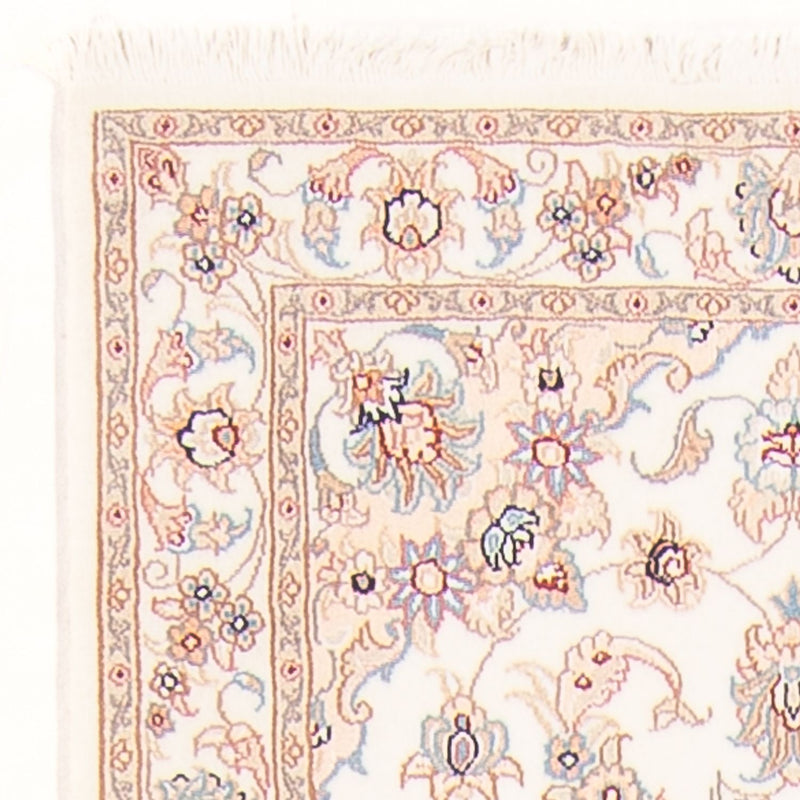Runner Perser Rug - Tabriz - Royal - 254 x 81 cm - cream